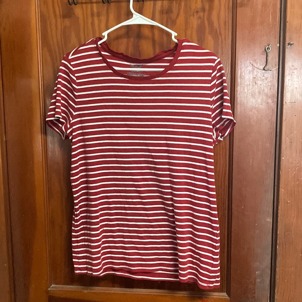 Faded Glory XXL Striped Women’s Tee Shirt